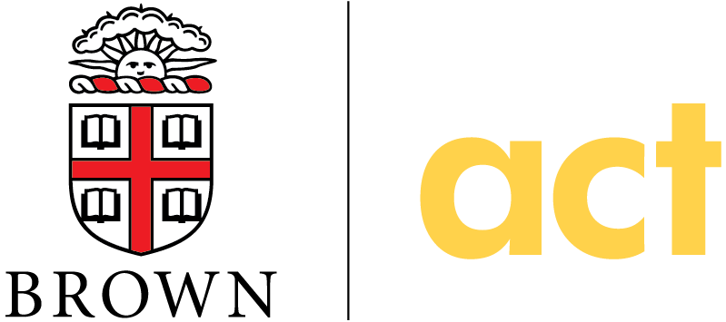 Brown and ACT logos