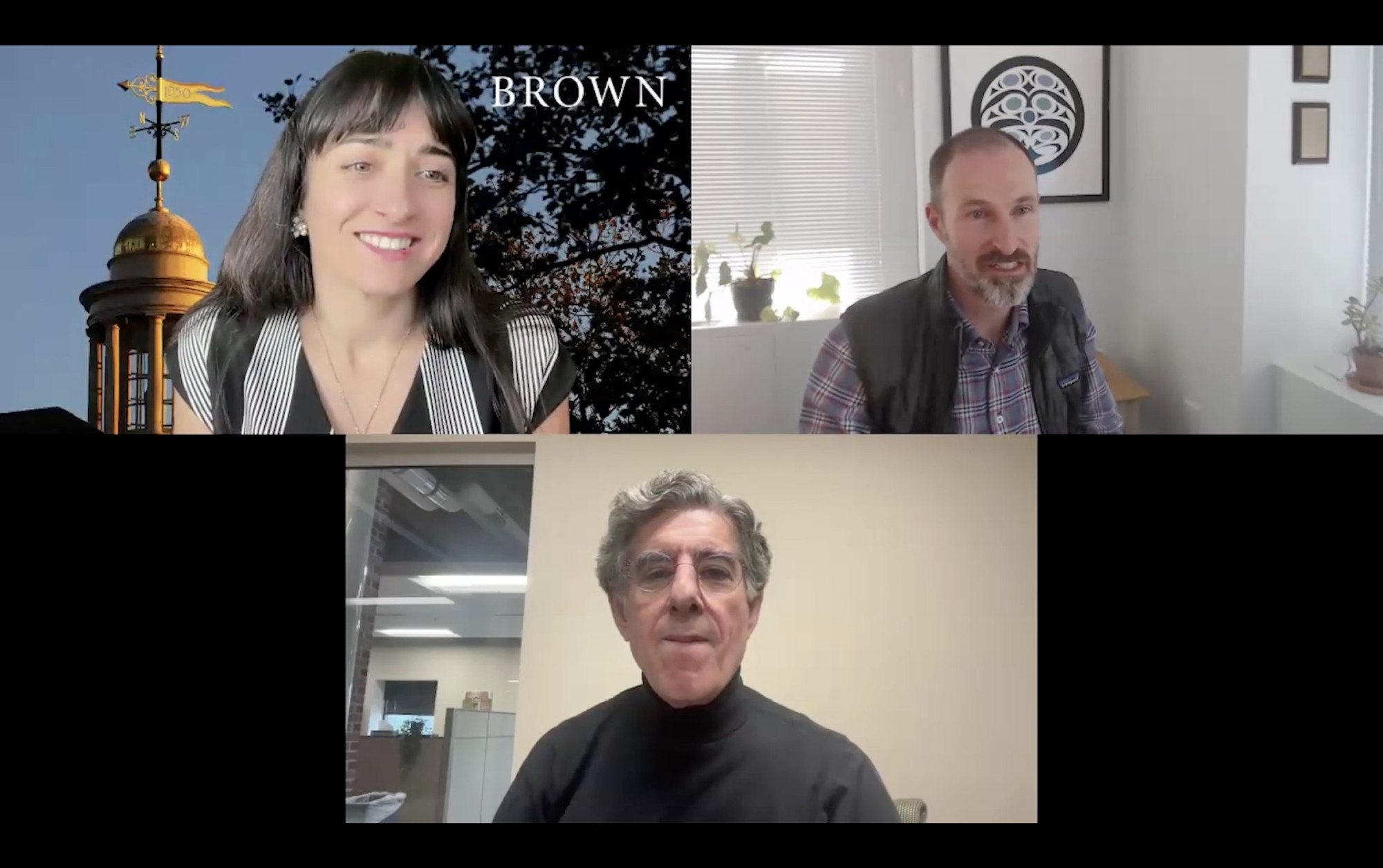Richie Davidson on zoom with SPS