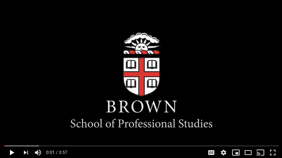 Video congratulating the class of 2020