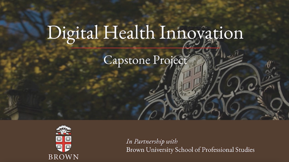 Digital Health Innovation Certificate